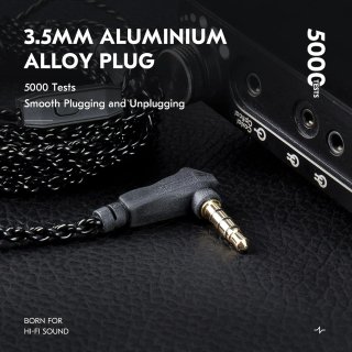 KZ ZS10 Pro IEM Cable 1.2 m, CCZ C01 4N OFC mejora