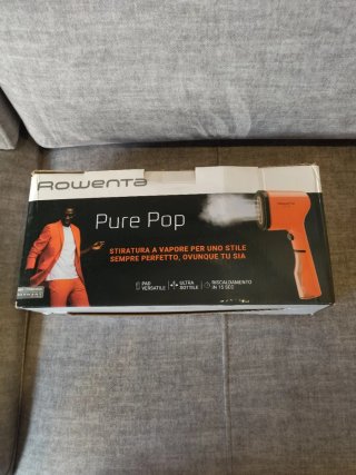 Plancha Vertical Rowenta Pure Pop Naranja