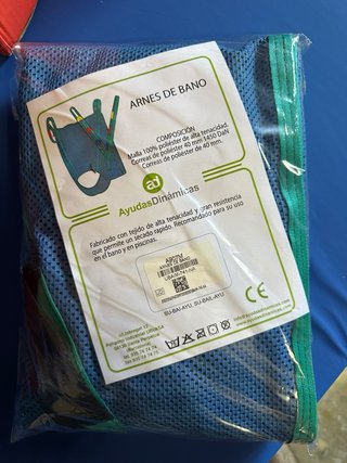 Grua eléctrica + 2 arneses