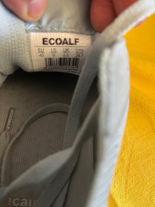 Zapatillas Ecoalf Mujer Gris y Blanco