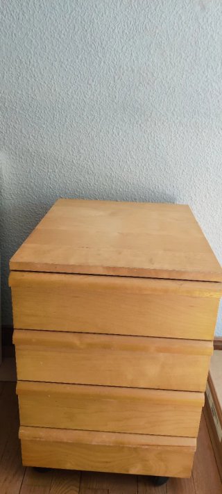 Cajonera Ikea Madera Clara
