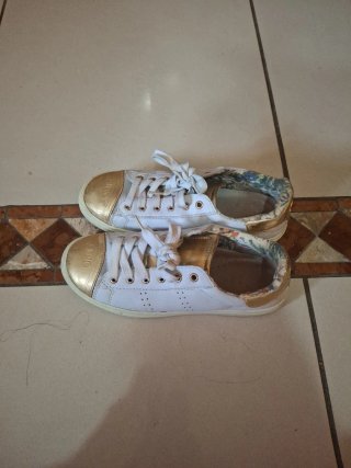 Scarpe Liu Jo bianche e oro