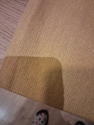 Funda Cojín Zara Home Yute Mostaza