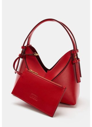 Mini bolso pespuntes