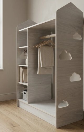 Armario para niños bajo infantil madera nuevo