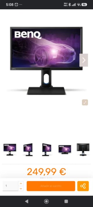 Monitor BenQ 24 Fotografía y Diseño