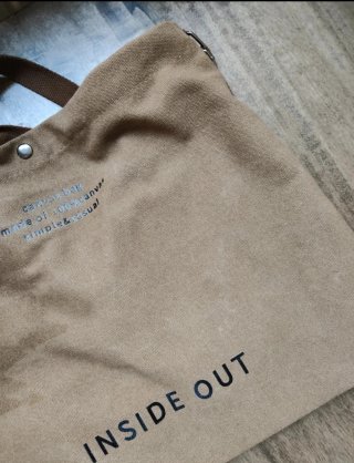 Borsa in tela Inside Out