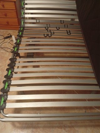 Cama articulada eléctrica con colchón
