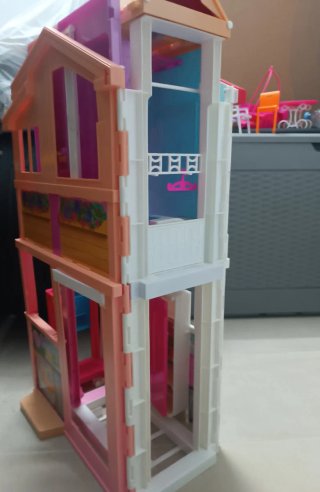 Casa Barbie Plegable con Accesorios