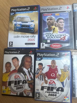 Lote Juegos PS2, PS3, PS4: FIFA, F1, Pro...