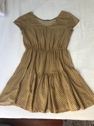 Vestido estampado lunares