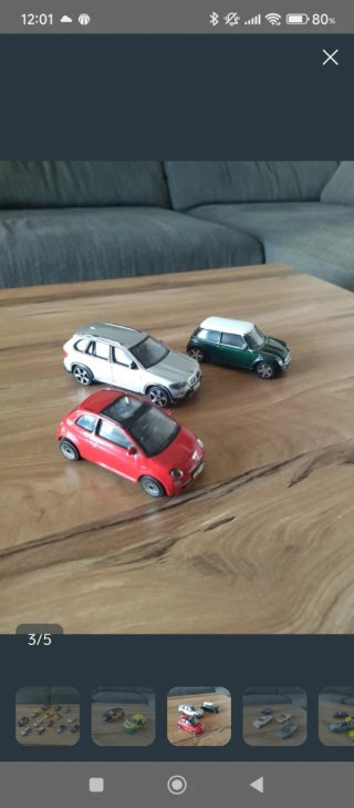 Lote coches metálicos MAQUETAS