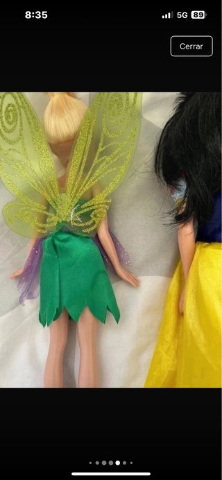 Lote Muñecas Disney y Barbie