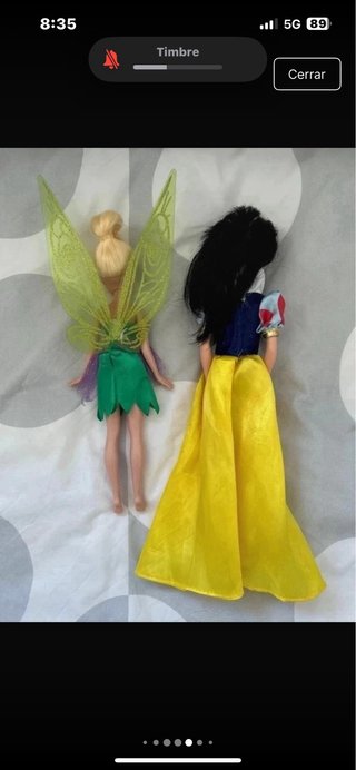 Lote Muñecas Disney y Barbie