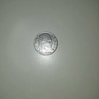 Moneta 20 centesimi Italia Vittorio Emanuele 1941