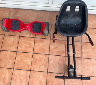 Hoverboard Hummer Rojo + Silla Go-Kart
