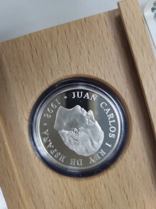 Moneda Plata 1000 Pesetas Expo 98