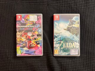 Nintendo Switch 1 + 2 Giochi