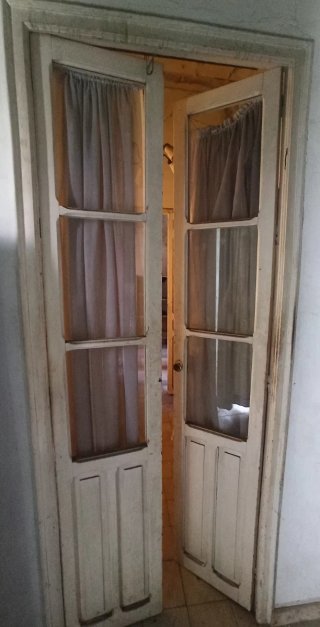 Hoja de puerta de madera