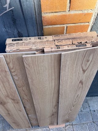 Suelo porcelánico imitación madera