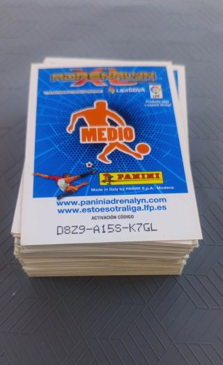 Lote de 70 cromos Adrenalyn 14/15