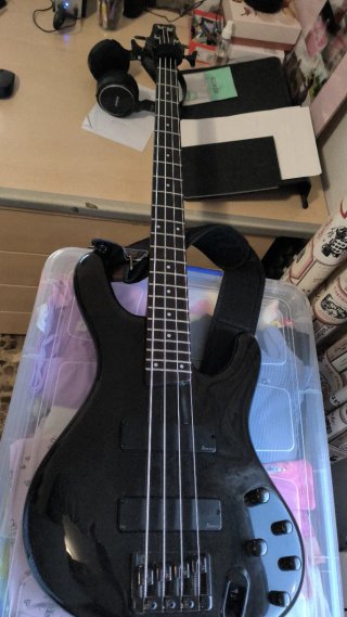 Bajo Eléctrico Ibanez EDB600 4 Cuerdas Negro