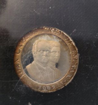 Moneda 200 Ptas 1992 Madrid Capital Europea