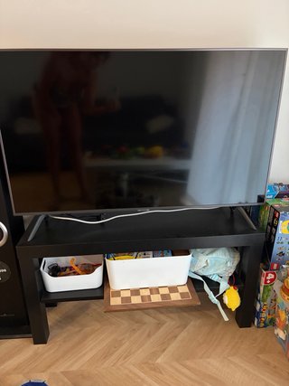 Mueble TV IKEA Lack Negro