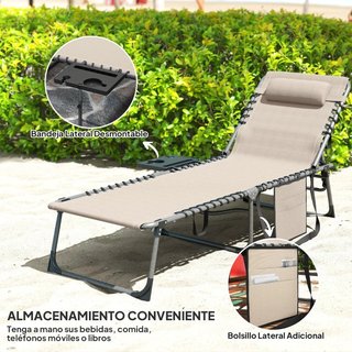 Tumbona plegable
