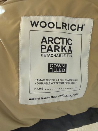 Woolrich Arctic Parka Pelliccia Tg. S