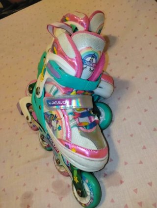 Patines línea Talla 34-37 con luces