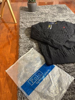 Maglione Polo Ralph Lauren Uomo Nero