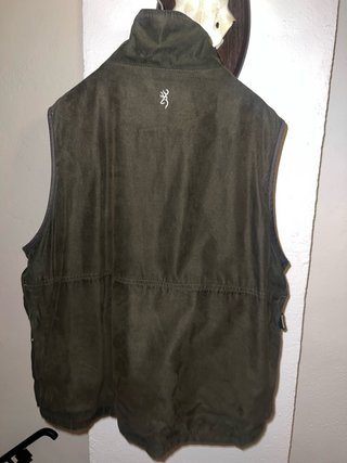 Chaqueta sin manga Browning verde