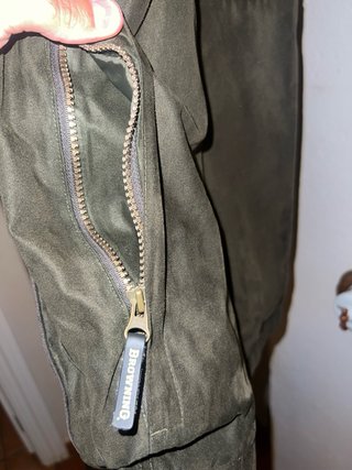 Chaqueta sin manga Browning verde
