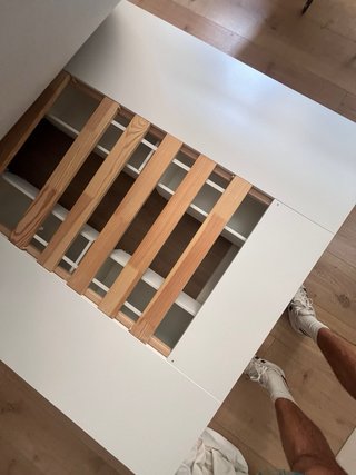 Cama y Colchon 140 con cajoneras