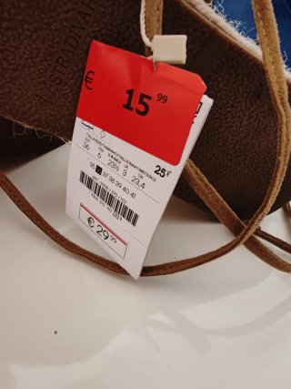Sandalias cuña Stradivarius Marrones Talla 36