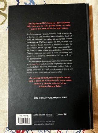 Libro el Diario de Anne Frank