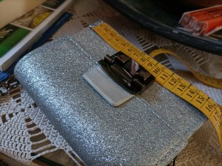 Borsetta Trussardi Glitter Argento Ben conservata