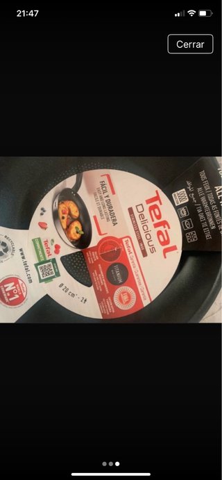 Sartén Tefal Delicious 20 cm