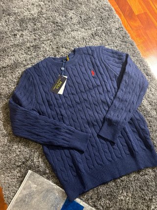 Maglione Polo Ralph Lauren Blu Uomo