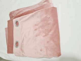 Cortinas Mint Terciopelo Rosa