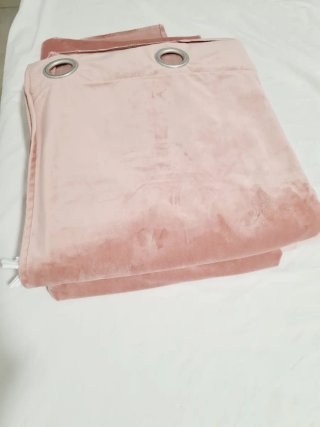 Cortinas Mint Terciopelo Rosa