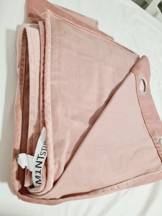 Cortinas Mint Terciopelo Rosa