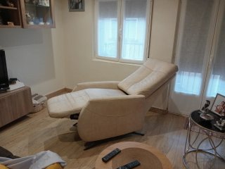 Sillón Eléctrico Antelina Beige