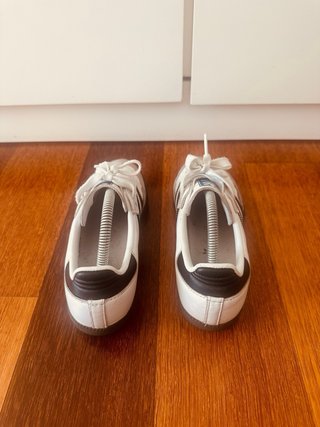 Adidas Samba Blancas y Grises