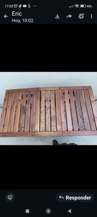 MESA IKEA ABATIBLE CON ALAS