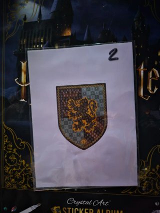 Crystal Art Sticker Album Harry Potter número 2