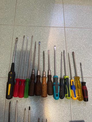 Lote de Destornilladores