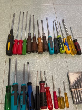 Lote de Destornilladores