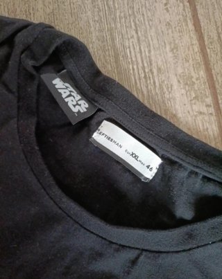 Camiseta Star Wars Lefties Talla 46 Negra